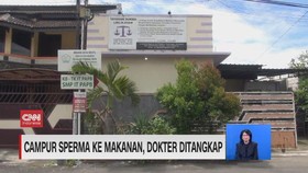 VIDEO: Campur Sperma ke Makanan, Dokter Ditangkap
