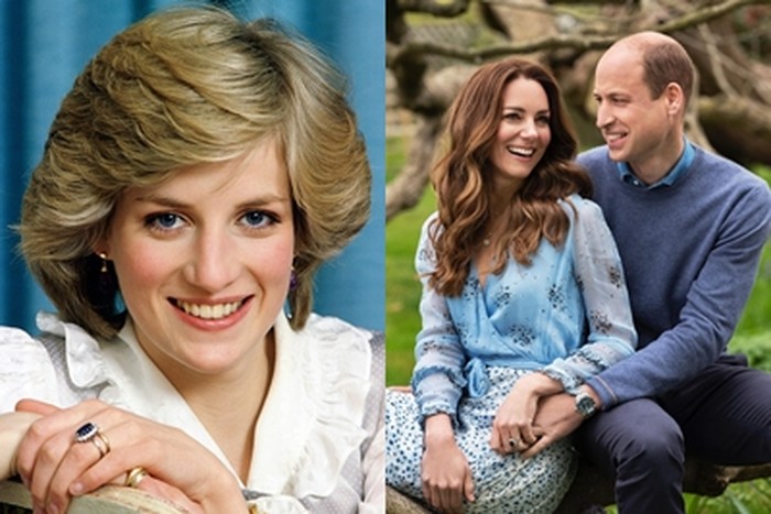 Cincin pertunangan Kate Middleton dan Pangeran William/Foto: Instagram/dukeandduchessofcambridge