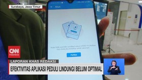 VIDEO: Efektivitas Aplikasi Peduli Lindungi Belum Optimal