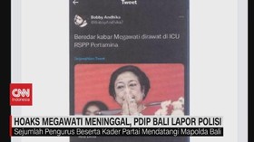 VIDEO: Hoaks Megawati Meninggal, PDIP Bali Lapor Polisi