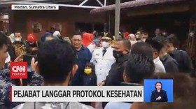 VIDEO: Pejabat Langgar Protokol Kesehatan