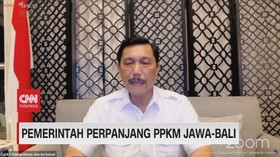VIDEO: Pemerintah Perpanjang PPKM Jawa-Bali