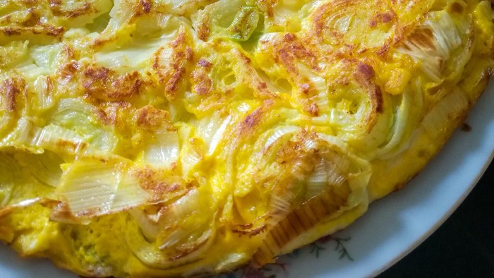 Resep Omelet Daun Bawang
