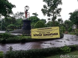 Timbulkan Kerumunan, Taman Jaya Wijaya Solo Ditutup Sementara