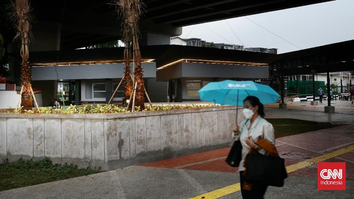 FOTO: Wajah Baru Stasiun Tebet