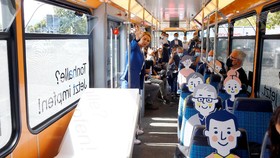 FOTO: Menyulap Trem Menjadi Pusat Vaksinasi Covid-19