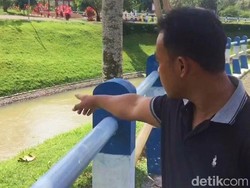 Mayat Pria dengan Besi Pemberat di Kaki Ditemukan Setelah Sungai Disurutkan