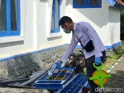 Polisi Olah TKP Penemuan Mayat Pria dengan Kaki Pemberat Besi di Banyuwangi