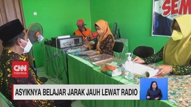 VIDEO: Asyiknya Belajar Jarak Jauh Lewat Radio