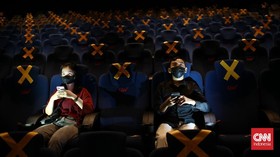 FOTO: Bioskop di Jakarta Mulai Buka Hari Ini