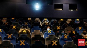 PPKM Dilonggarkan, Kapasitas Bioskop Jadi 70 Persen