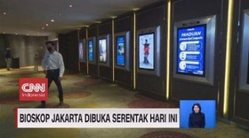 VIDEO: Bioskop Jakarta Dibuka Serentak Hari Ini