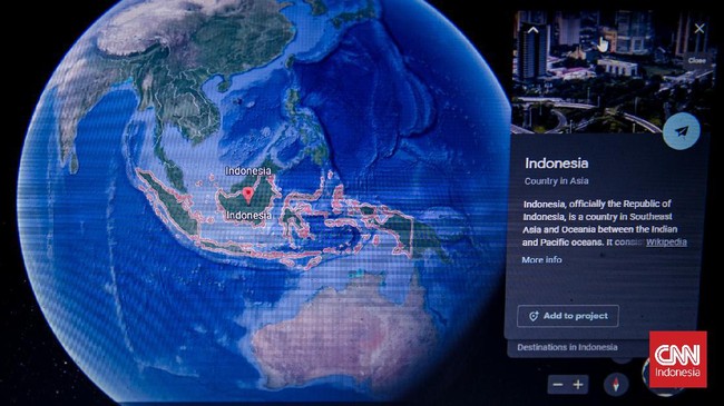 Google Earth terkadang menangkap pemandangan aneh. Berikut 10 di antaranya.