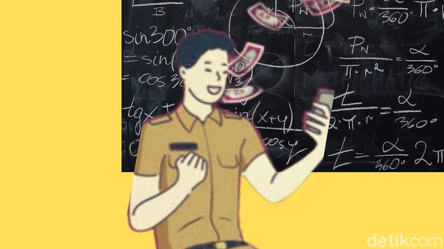 ilustrasi oknum guru