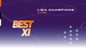 INFOGRAFIS: Best 11 Liga Champions, Lewandowski Jadi Tumpuan