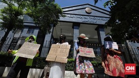 FOTO: Jokowi hingga Anies Melawan Hukum soal Polusi Udara