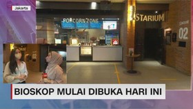 VIDEO: Hari Pertama Pembukaan Bioskop Jakarta