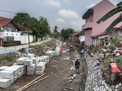 Revitalisasi Sungai di Purworejo Dikeluhkan Warga Bikin Bau Busuk-Nyamuk