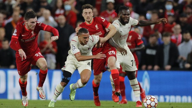 Liverpool mengalahkan AC Milan 3-2 dalam laga Liga Champions di Stadion Anfield, Kamis (16/9) dini hari waktu Indonesia.