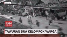 VIDEO: Tawuran Dua Kelompok Warga