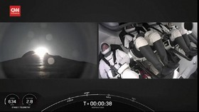VIDEO: Momen SpaceX Orbitkan Warga Sipil Keliling Bumi 3 Hari