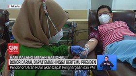 VIDEO: Donor Darah, Dapat Emas Hingga Bertemu Presiden