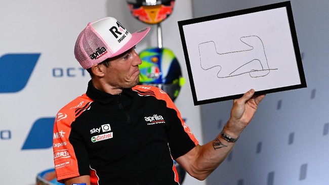 Pembalap Aprilia Aleix Espargaro menyebut Sirkuit Mandalika sebagai sirkuit yang aneh sekaligus indah jelang tes pramusim MotoGP.