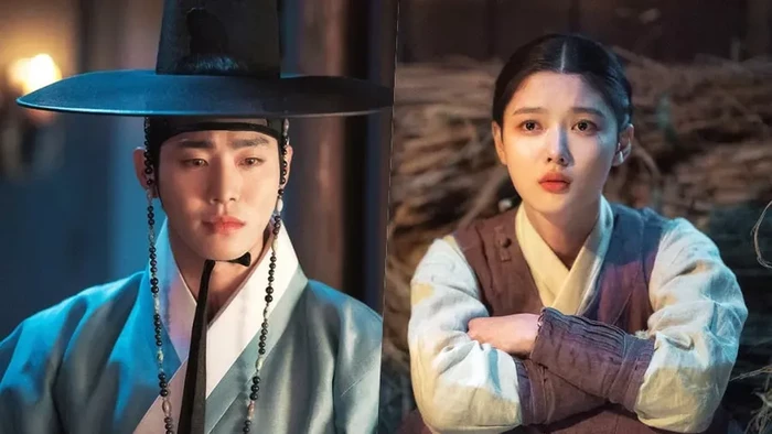 Ha Ram (Ahn Hyo Seop) datang menyelamatkan Hong Chun Gi (Kim Yoo Jung) ketika perempuan cantik tersebut berada dalam situasi berbahaya. Meskipun Ha Ram tidak bisa melihat, namun ia mampu menemukan sosok Chun Gi yang tengah menangis sendirian./Foto: soompi.com