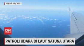 VIDEO: Patroli Udara di laut Natuna Utara