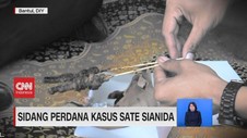 VIDEO: Sidang Perdana Kasus Sate Sianida