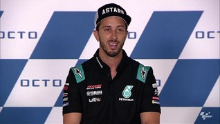 VIDEO: Pujian Dovizioso untuk Rossi Jelang MotoGP San Marino