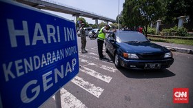 Ganjil Genap di DKI Jakarta Berlaku Lagi Besok