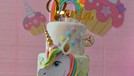 Venna Melinda merayakan ulang tahun putri angkatnya Vania yang ke 5 dengan meriah bertema unicorn&period; Yuk intip momennya&excl;