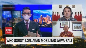 VIDEO: WHO Soroti Lonjakan Mobilitas Jawa-Bali