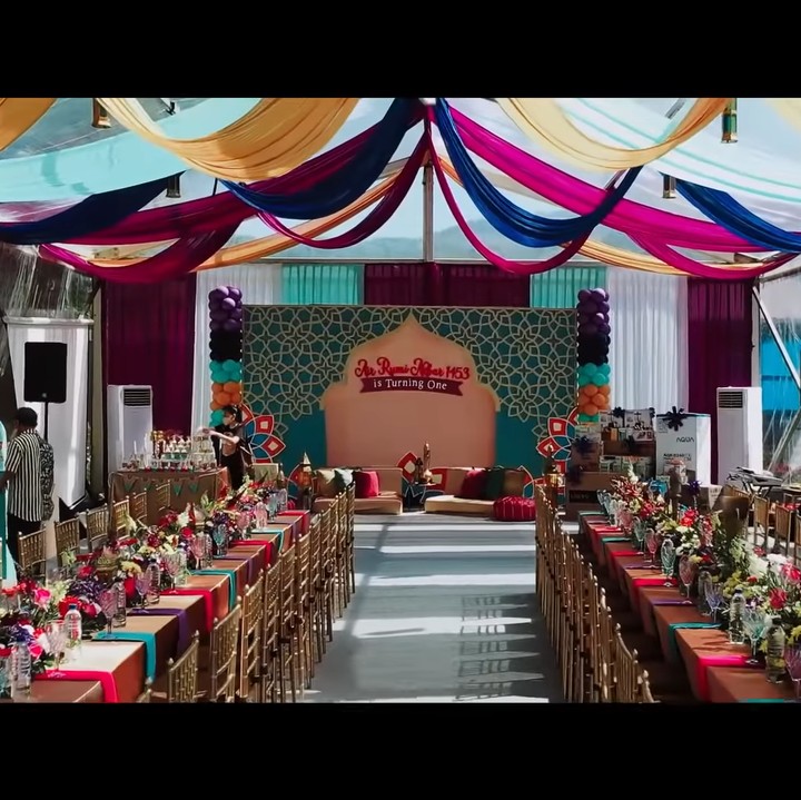 <p>Merayakan usia pertama buah hati mereka, Ammar Zoni dan Irish Bella menggelar pesta spesial untuk sang putra. Tema pesta yang diusung adalah Turkish Festival, Bunda. (Foto: YouTube Aish TV)</p>