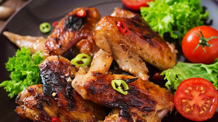 Resep Sayap Ayam Panggang Bumbu Kecap Pedas