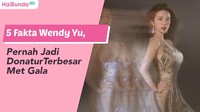 5 Fakta Wendy Yu, Pernah Jadi Donatur Terbesar Met Gala
