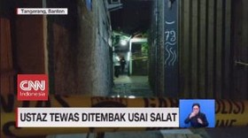 VIDEO: Ustaz Tewas Ditembak Usai Salat