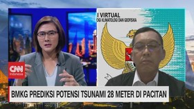 VIDEO: BMKG Prediksi Potensi Tsunami 28 Meter di Pacitan