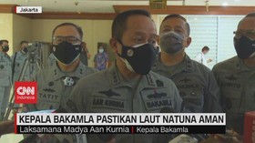 VIDEO: Kepala Bakamla Pastikan Laut Natuna Aman
