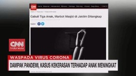VIDEO: Pandemi, Kasus Kekerasan Terhadap Anak Meningkat