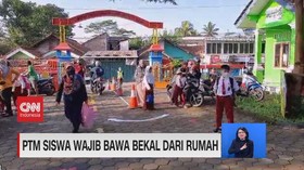 VIDEO: PTM Siswa Wajib Bawa Bekal Dari Rumah