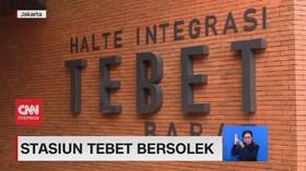 VIDEO: Stasiun Tebet Bersolek
