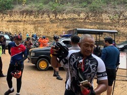 Viral Rombongan Gowes Pejabat Pemkot Paksa Masuk Pantai Malang Selatan
