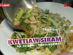 Bikin Laper! Anwar BAB Melahap Kwetiau Siram di Kafe yang Asri Rindang