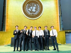 BTS Pidato Soal Vaksin di UNGA PBB, Jadi Utusan Presiden Korsel