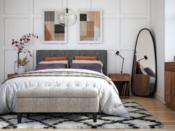 10 Ide Desain Lampu Kamar Tidur Minimalis dan Aesthetic