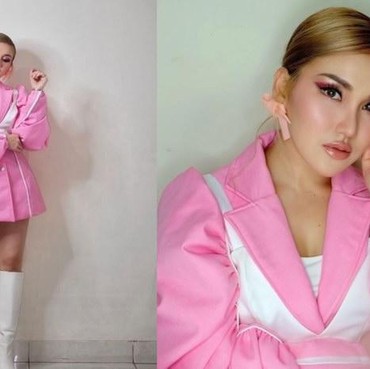 Detail Penampilan Ayu Ting Ting ala Idol K-Pop Korea yang Bikin Pangling