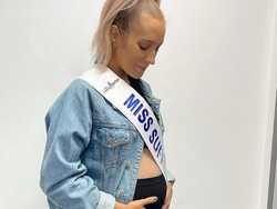 Ibu Hamil Ini Jadi Sorotan Ikut Kontes Kecantikan, Berbikini dengan Baby Bump