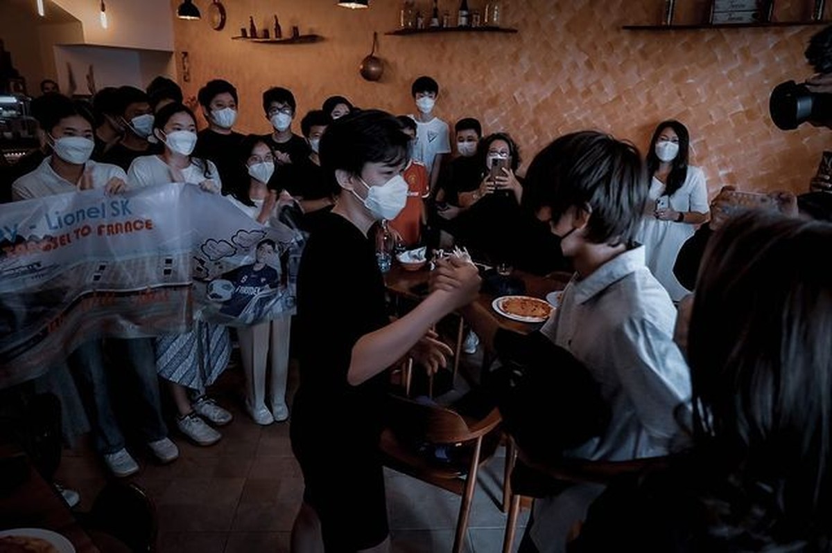 Farewell surprise Lionel Nathan putra sulung Donna Agnesia dan Darius dipenuhi tangis haru keluarga dan teman-teman&period; Yuk intip&excl;